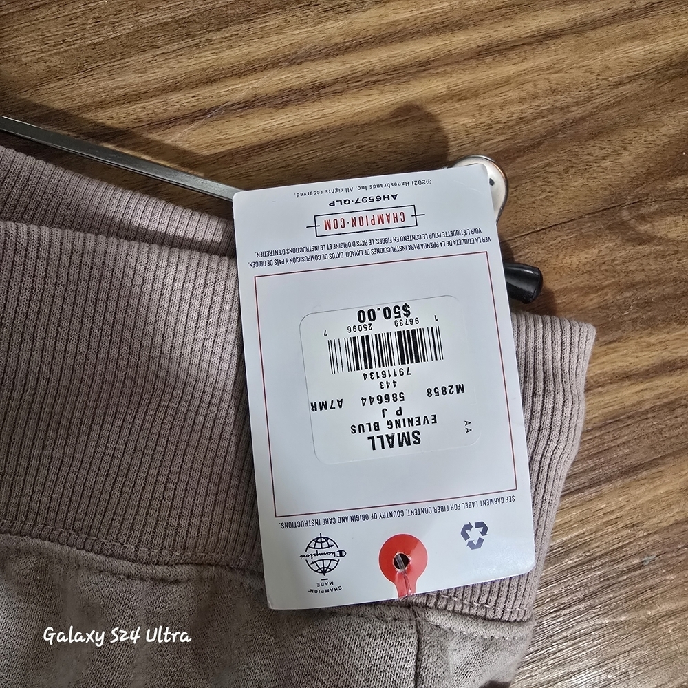 Champion Women Light Rose Jogger Sweatpants NWT - Picture 6 of 8
